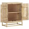vidaXL Dressoir met 2 deuren 55x30x70 cm massief mangohout