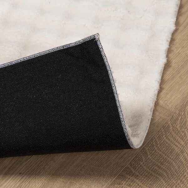 vidaXL Vloerkleden Vierkant SIROLO Beige 120 x 120 cm Polyester