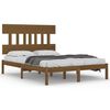 vidaXL Bedframe massief hout honingbruin 160x200 cm