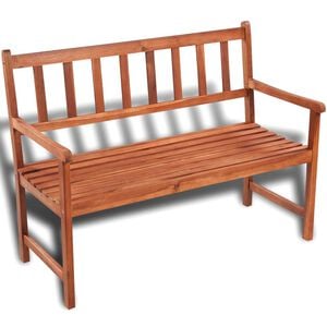 vidaXL Tuinbank 120 cm massief acaciahout
