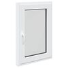 vidaXL Kelderraam RISOR 60 x 80 cm PVC en glas Wit