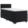 vidaXL Boxspringbed met matras Zwart 80 x 200 cm Fluweel