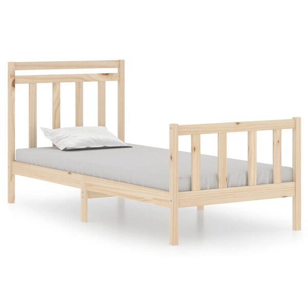vidaXL Bedframe massief hout 90x190 cm