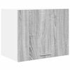 vidaXL Hangkast 2 pcs Grijs Sonoma en Wit 50 x 31 x 40 cm Bewerkt hout