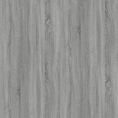 vidaXL Bijzettafel 40x40x35 cm bewerkt hout grijs sonoma eikenkleurig