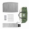 vidaXL Camping Tent met dak Groen 308 x 268 x 130 cm Polyester