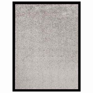 vidaXL Deurmat 40x60 cm grijs