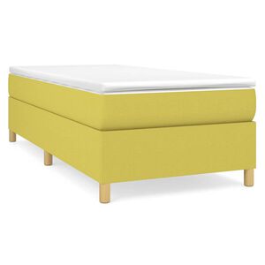 vidaXL Boxspring bed stof groen 80x200 cm