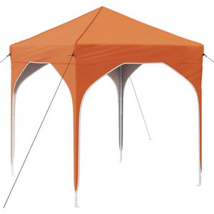vidaXL Pop-up partytent 194 x 194 x 245 cm Oranje