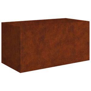 vidaXL Plantenbak 80x40x40 cm cortenstaal