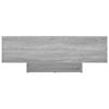 vidaXL Salontafel 85x55x31 cm bewerkt hout grijs sonoma eikenkleurig