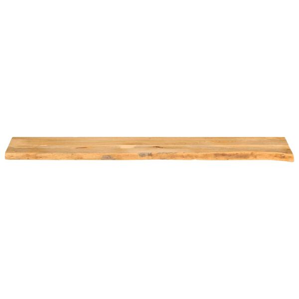 vidaXL Tafelblad met natuurlijke rand 160x40x2,5 cm massief mangohout