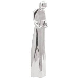vidaXL sculptuur zilver 10 x 16 x 49 cm Aluminium