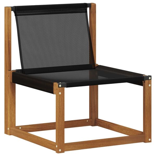 vidaXL Buiten bankenset 9 pcs Natuurlijk en Beige Massief Acaciahout