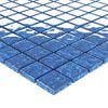 vidaXL Moza&iuml;ek Tegel 11 pcs Blauw 50 x 50 cm Glas