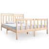 vidaXL Bedframes Naturel 160 x 200 cm Solid Pine Wood