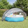 vidaXL Pooldome Doorzichtig 472 x 460 x 229 cm PVC
