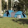 vidaXL Tent 5-persoons waterdicht blauw