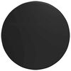 vidaXL Tafelblad &Oslash; 70 x 1,5 cm Rond Bewerkt hout Zwart