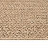 vidaXL Vloerkleed ZIZUR beige binnen en buiten 240x340 cm jute look