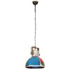 vidaXL Hanglamp industrieel rond 25 W E27 40 cm meerkleurig