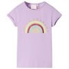 Kindershirt 104 lila