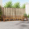 vidaXL Buiten bankenset 5 pcs Naturel Massief Acaciahout