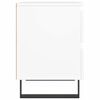vidaXL Nachtkastjes 2 st 40x35x50 cm bewerkt hout wit