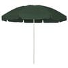 vidaXL Strandparasol 240 cm groen