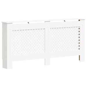 vidaXL Radiatorombouw 172x19x81,5 cm MDF wit