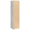 vidaXL Hoge kast 45x41x185 cm bewerkt hout grijs sonoma eikenkleurig