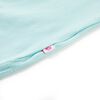 Kindershirt 116 lichtzeeblauw