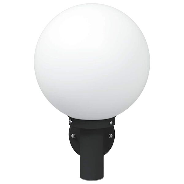 vidaXL Buiten Wandlamp Zwart 28 x 25 x 38 cm