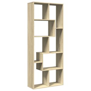 vidaXL Kamerscherm / boekenkast 67x25x161,5 cm hout sonoma eikenkleur