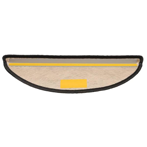 vidaXL Trapmatten zelfklevend Sisal-Look 30 st 56x17x3 cm antraciet