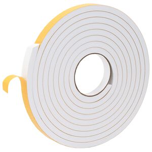 vidaXL Zelfklevende schuimtape 20 st Wit 20mm x 5m CR Schuim