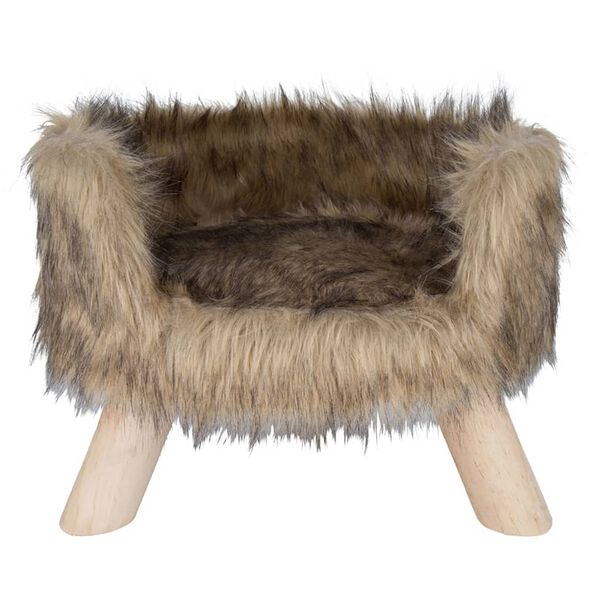 DISTRICT70 Kattenmand NORDIC pluche mokka