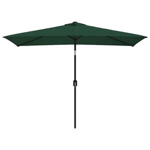 vidaXL Parasol rechthoekig 200x300 cm groen