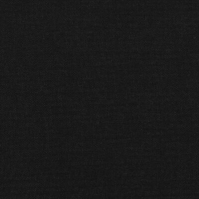 vidaXL Hoofdbord 80x7x78/88 cm stof zwart