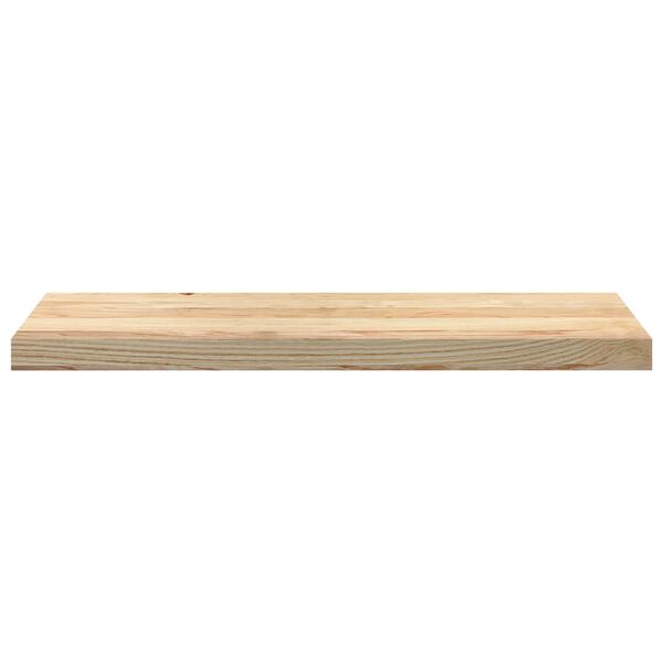 vidaXL Vensterbanken 2 st onbehandeld 80x25x2 cm massief eikenhout