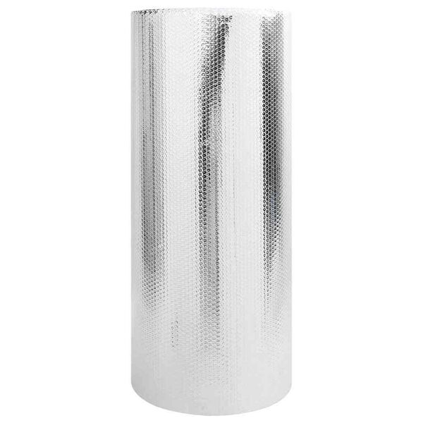 vidaXL Radiatorfolie Zilver 1 x 15 m Aluminium