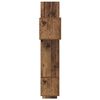 vidaXL Tv-meubelset Wandgemonteerd 10 pcs Oud Hout Bewerkt hout