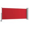vidaXL Tuinscherm uittrekbaar 100x300 cm rood