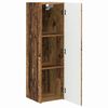 vidaXL TV Wandkast 2 pcs Oud Hout 30 x 31 x 100 cm Bewerkt hout