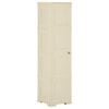 vidaXL Opbergkast hout-look 40x43x164 cm kunststof angorawit