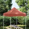 vidaXL Partytentdak 270 g/m&sup2; 2x2 m terracotta