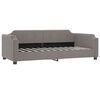 vidaXL Slaapbank 90x200 cm stof taupe
