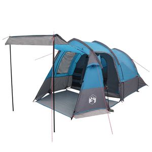 vidaXL Tunneltent 390 x 215 x 152 cm Blauw