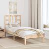 vidaXL Bedframe massief hout 75x190 cm
