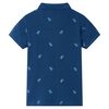 Kinderpoloshirt 104 donkerblauw